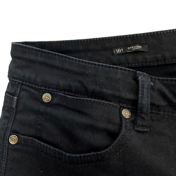 Talbots Black Straight Curvy Flawless Bermuda Shorts size 16 - Picture 6 of 7